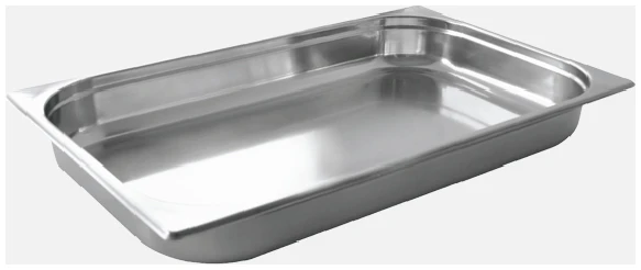 Arjan – stainless steel 1/1 gn gastronorm pan