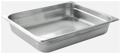 Arjan – s/steel 1/2 container, 4cm