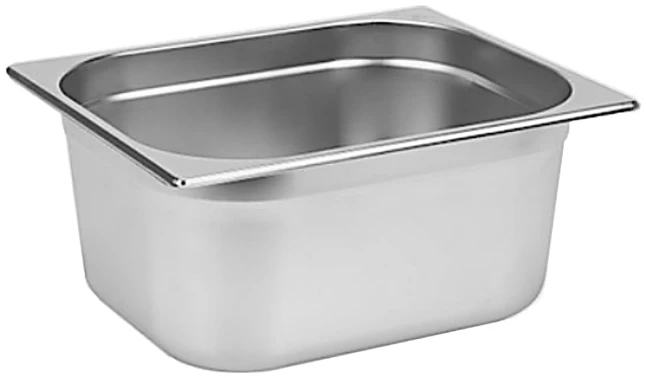 Arjan – s/steel 1/2 container, 20cm 