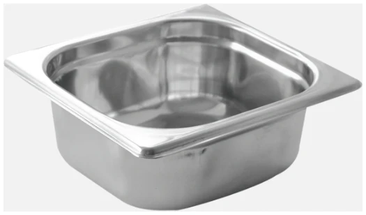 Arjan – stainless steel 1/6 gn, gastronorm pan