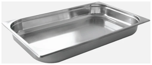 Arjan – s/steel 1/2 container, 2cm