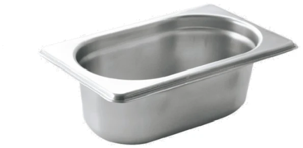 Arjan – s/steel 1/4 Container, 6.5cm