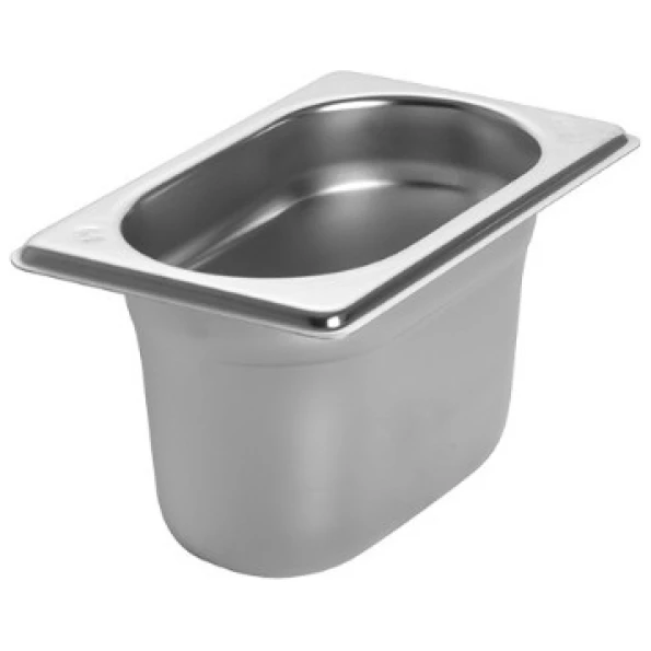 Arjan – stainless steel 1/9 gn gastronorm pan 
