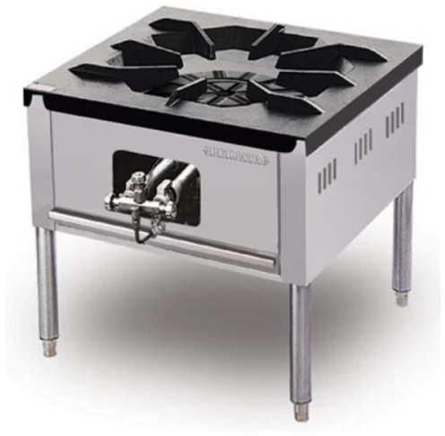 Berjaya s/steel stock pot cast iron top grate (sp1-hp) (single)