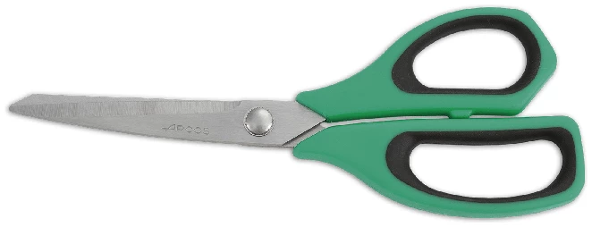 Arcos kitchen scissors green, 235mm; ARCOS 185721 BLISTER PRO CHEF