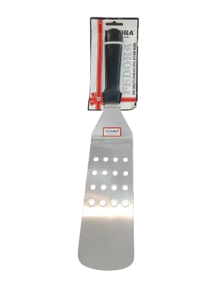 Fedora stainless steel perforated turner 8″ 