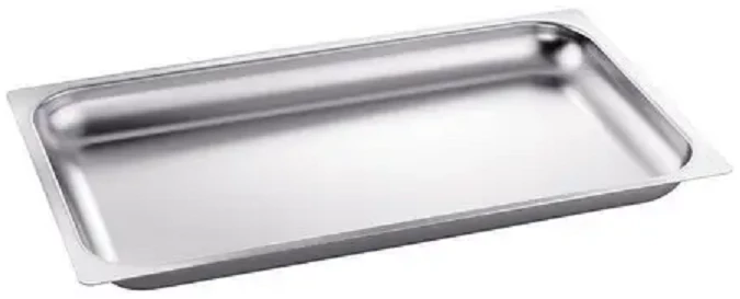 Stainless steel baking tray