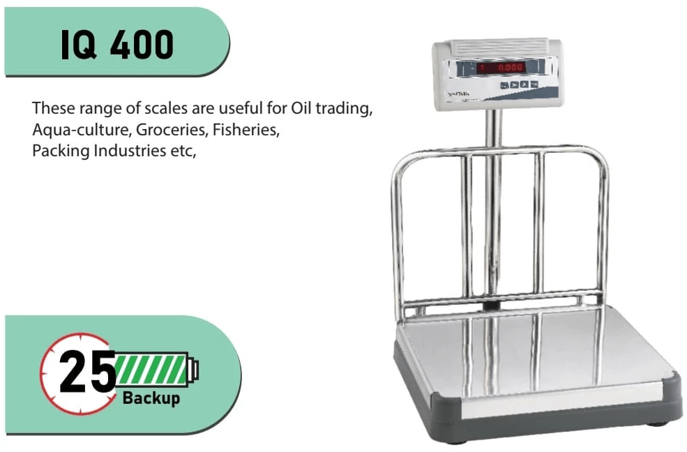 Electronics weighing scale, capacity 50kg; VIK50B SATWIK