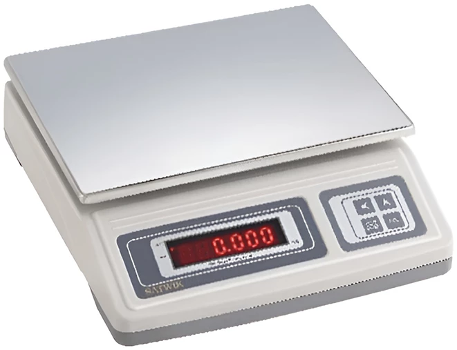 Electronics weighing scale, capacity 3 kg