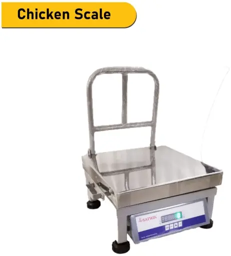 [SKU:4016215] Electronics weighing scale, capacity 100 kg, SATWIK