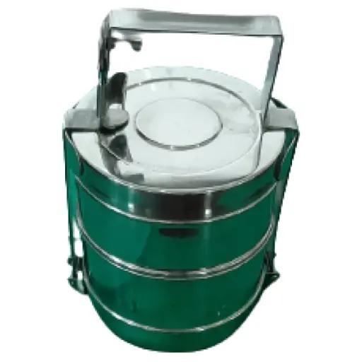 [SKU:8804] Fedora tiffin carrier 2 tire big