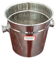[SKU:2290]  Fedora ice bucket w/strainer