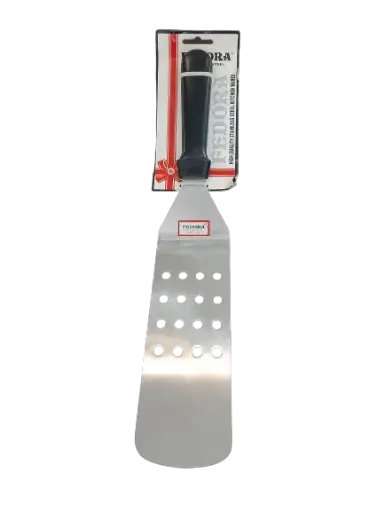[SKU:8794] Fedora stainless steel perforated turner 8″ 