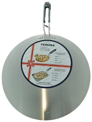 [SKU:4014509] Fedora-pizza serving peel round blade