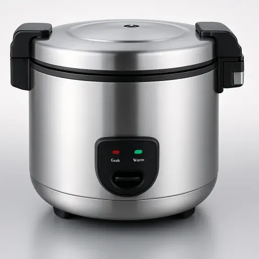 [SKU: 3090261] Stainless steel deluxe rice warmer (13.8L)