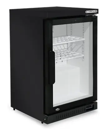 [SKU: 4016358] Berjaya back bar single glass door cooler, (BJY-1DBC128BS)