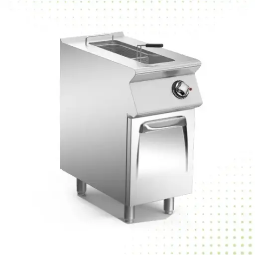 [SKU: 3094710] Stainless steel electric fryer single tank