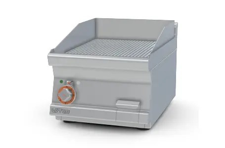 [SKU: 4011376] Electric. fry top grooved surface