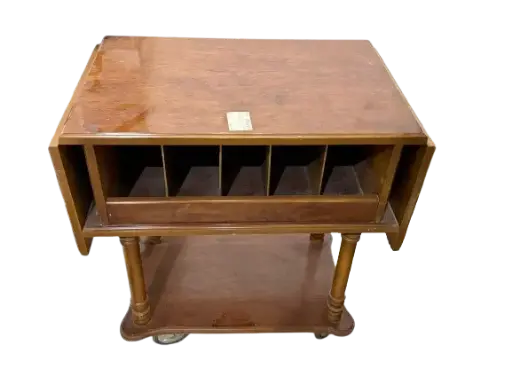 [SKU: 4689] Wooden Tea Trolley