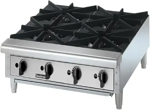 [SKU: 3093581] TOASTMASTER-TMHP4-Countertop gas hot plate (4 burner)