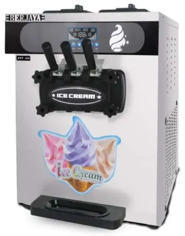 [SKU: 4016356] Berjaya Commercial table top ice cream machine,             
(BJY-ICM18B) 