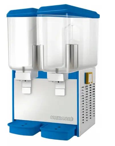 [SKU: 4015368] Berjaya JD218 MIX 25B - juice dispenser two bowls mix system, (BLUE)