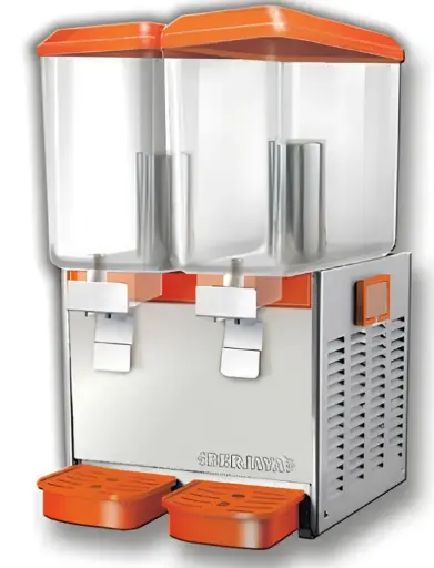[SKU:  4015369] Berjaya JD218 MIX 25O - juice dispenser two bowls mix system (ORANGE)