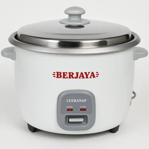 [SKU: 3093273] Berjaya BJY ERC64 N - commercial electrical rice cooker, 8.5 ltr