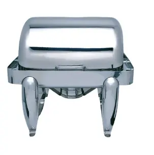 [SKU: 3093415] ANHUI HUALING Rect. Chafing dish w/ silver color legs, ZC701, 1/2