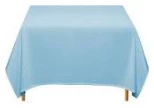 [SKU: 9361] Light blue table cloth, [150x250] 