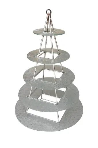 [SKU: 4012098] H KITCHEN SA 6101 - Glass Dish, 5 layer