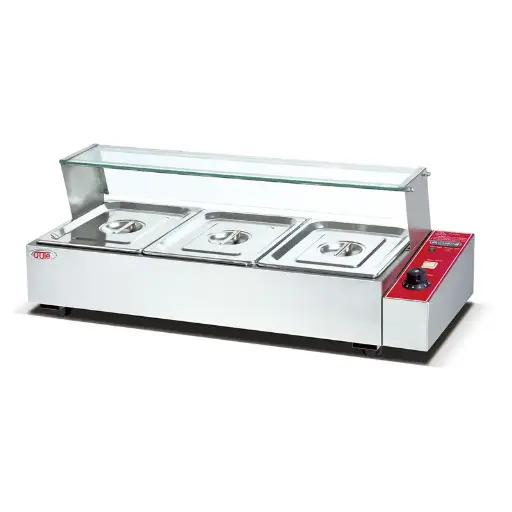 [SKU: 4012080] HKITCHEN, Bain Marie Unit Table top, Model OT-BM-3