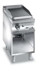 [SKU: 3092066] MBM Gas charcoal grill on open cupboard; GPLA477