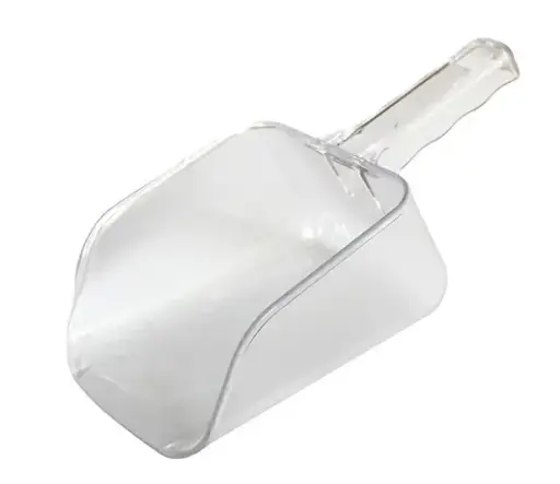 [SKU: 3093237] Guangzhou jiwins – utility medium scoop 32oz, clear; GUA-JW-P-039