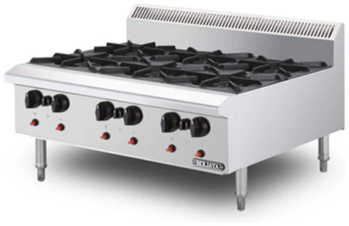 [SKU: 4015362] Berjaya OB 6 - s/steel 6 open burner