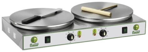 [SKU: 4011704] Fimar electric double crepes machine, CRP2 400