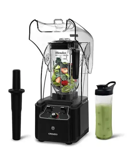 [SKU: 4016496] CRANDDI; Commercial quiet blender, black; K90