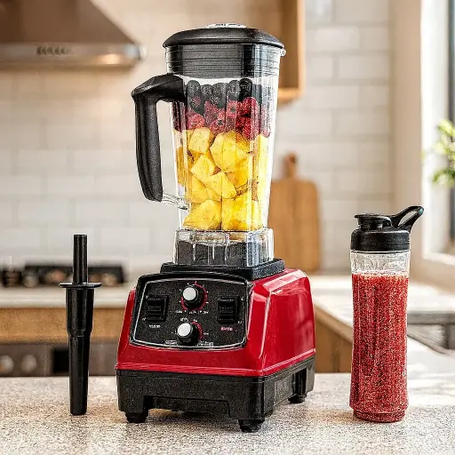 [SKU: 4016498] CRANDDI; Classic timer blender, Red; YL-011