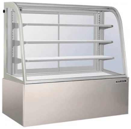 [SKU: 4015355] Berjaya CCS 09SS 3 - S/steel curve confectionery showcase