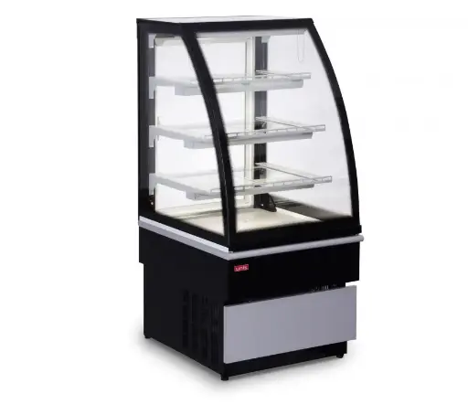 [SKU: 4015371] Black display refrigerator 