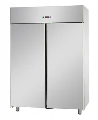 [SKU:3092940] Jks – stainless steel double door freezer 