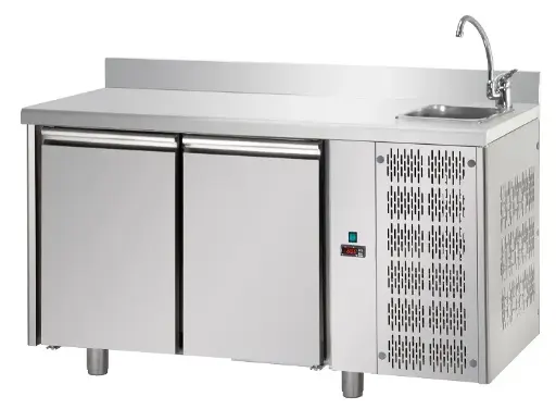 [SKU:4015031] JKS TF02MIDGNLAL – two door counter refrigerator 