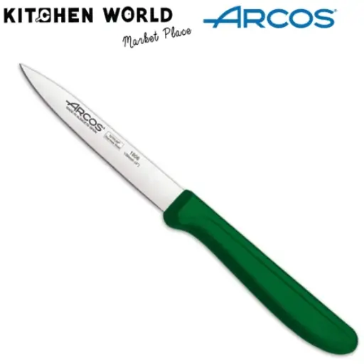 [SKU: 3094008] Arcos paring knife green,100mm; GENOVA-180621