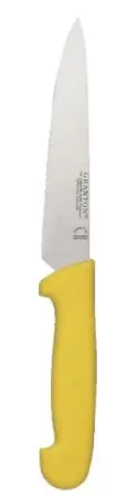 [SKU: 2772] Granton knife-yellow