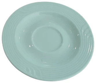 [SKU:4012690] Saucer with design on rim