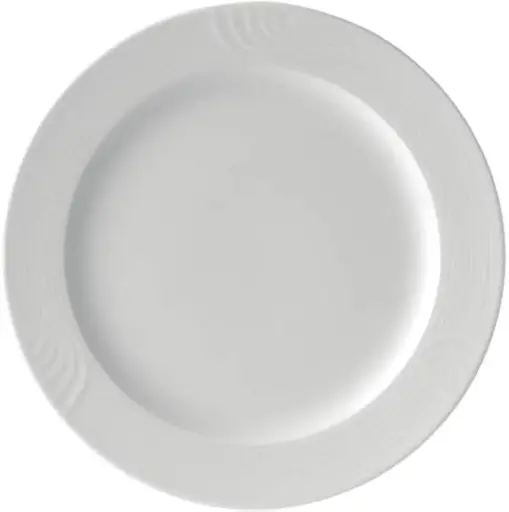 [SKU: 2002] Round plate with design or rim