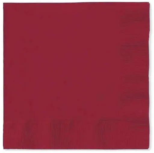 [SKU:9381] Maroon napkin, [50x50]