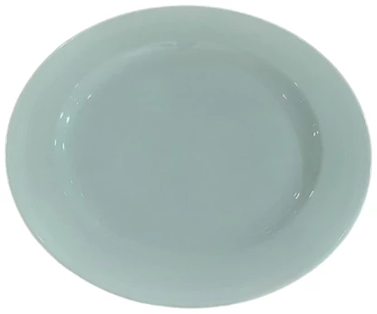 [SKU: 5504] Round plate with design on the rim