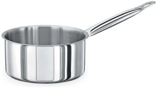 [SKU: 4012625] Deep sauce pan / stainless steel 28×17 cm; KAPP:New Model 30380020